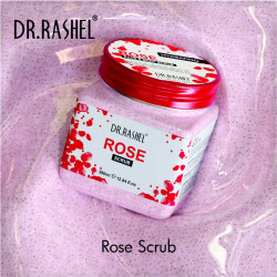 DR.RASHEL Rose Scrub For Face & Body (380 Ml)