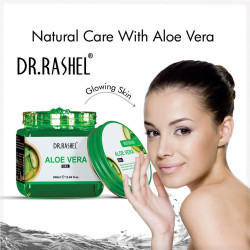 DR.RASHEL Aloe Vera Gel For Face & Body For Normal Skin (380 Ml)