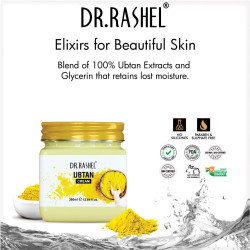 DR.RASHEL Cream For Face & Body (Ubtan Cream) Haldi for Glowing skin