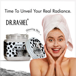 DR.RASHEL Goat Milk Scrub For Face & Body (380 Ml)