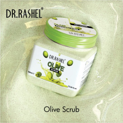 DR.RASHEL Olive Scrub For Face & Body (380 Ml)