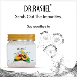 DR.RASHEL Apricot Scrub For Face & Body (380 Ml)