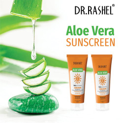 DR.RASHEL Aloe Vera Sunscreen Spf 40+ (Pa+++) Skin Lightening