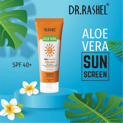 DR.RASHEL Aloe Vera Sunscreen Spf 40+ (Pa+++) Skin Lightening