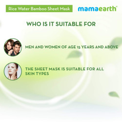 Mamaearth Sheet Mask for Dryness Nourishing Brightening, Pack of 2