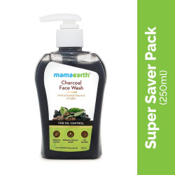 Mamaearth Charcoal Face Wash with Activated Charcoal & Coffee for Oil Control (250)