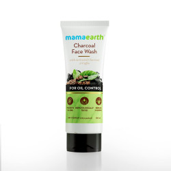 Mamaearth Charcoal Face Wash with Activated Charcoal & Coffee for Oil Control (100)