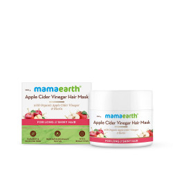 Mamaearth Apple Cider Vinegar Hair Mask For Dry and Frizzy Hair