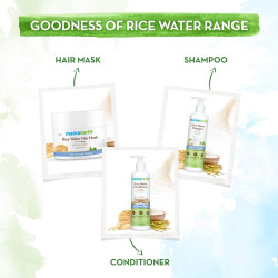Mamaearth Rice Water Hair Mask with Rice Water & Keratin For Smoothening Hair & Damage Repair  200 g