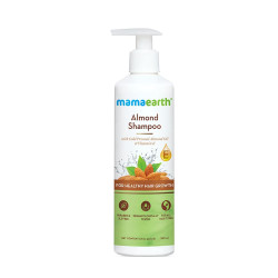 Mamaearth Almond Shampoo| For Healthy Hair Growth