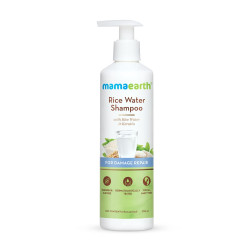 Mamaearth Rice Water Shampoo With Rice Water & Keratin For Damaged, Dry and Frizzy Hair 250ml
