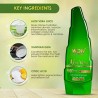 WOW Skin Science 99% Pure Aloe Vera Gel - Ultimate for Skin and Hair
