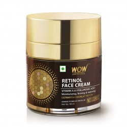 WOW Skin Science Retinol Face Cream - Oil Free, Quick Absorbing