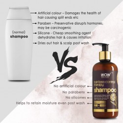 WOW Skin Science Hair fall control shampoo - Reduces Hair Loss