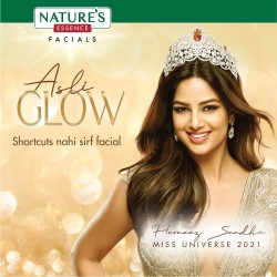 Nature's Essence Glowing Gold Facial Kit, 250g+50ml