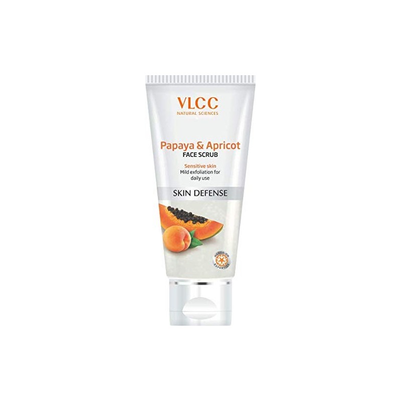VLCC Papaya & Apricot Face Scrub, 80gm