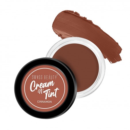Swiss Beauty Lip & Cheek Cream, Shade- Cinnamon, Face Makeup, 8Gm